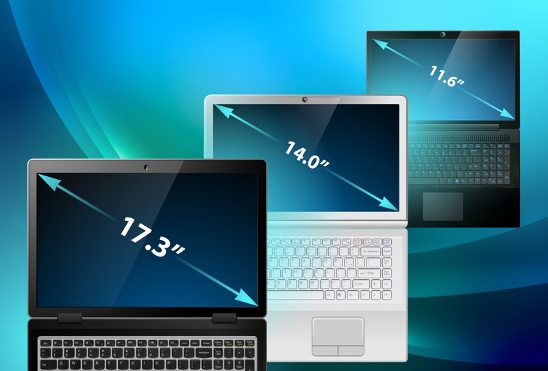 Laptop screen size