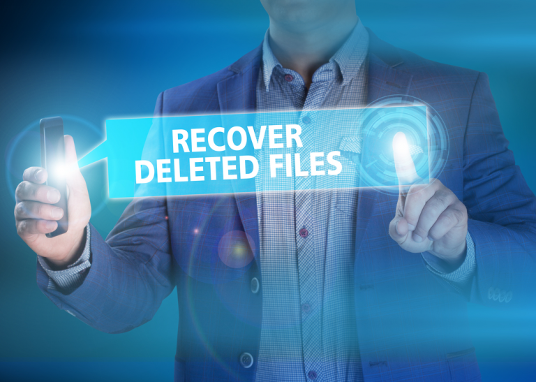 Can I recover the deleted data from my laptop?